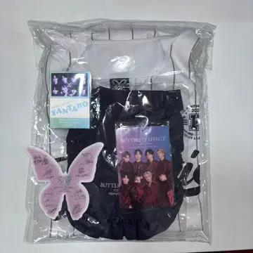 FANTASTICS 판타 업그레이드 굿즈 낙하물 나비 포함