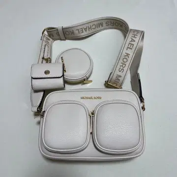 MICHAEL KORS 화이트 숄더백