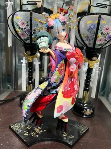 렘 기모노 피규어 약 30cm