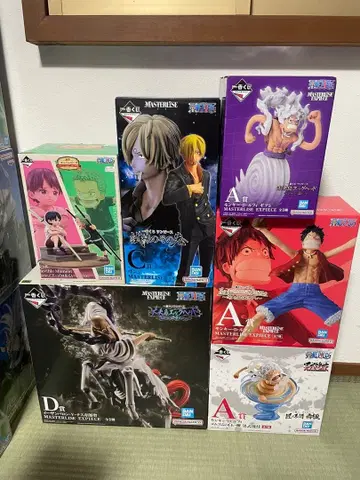 원피스 제일복권 피규어 6체 세트