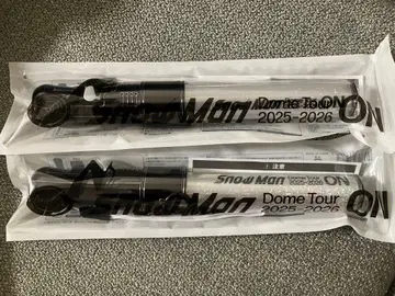 Snow Man Dome Tour 2025-2026 응원봉 2개