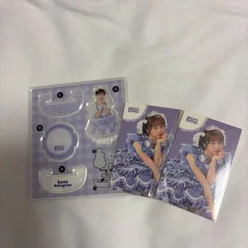 FRUITS ZIPPER 나카가와 루나 스키 복권 세트