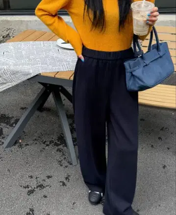 [택 포함 새상품급!] 캐주얼 팬츠 세븐페어리 와이드 팬츠