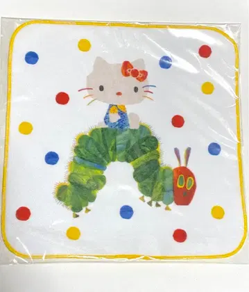 배고픈 애벌레 x 헬로키티 미니 타월