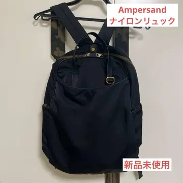 미사용 새상품 Ampersand 나일론 백팩 블랙
