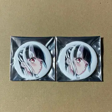 뱅드림 신자와 수전 캔뱃지 파레오