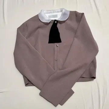 CELFORD 카라 부착 니트 셔츠