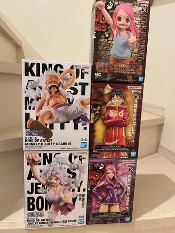 9체 원피스 피규어 세트