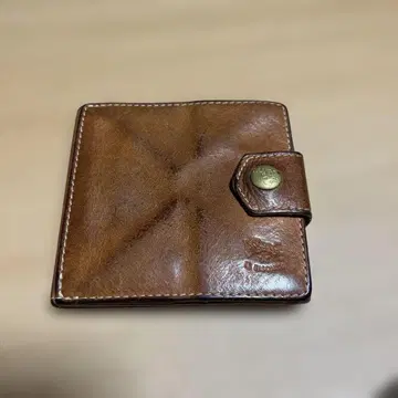 일비종떼 접이식 지갑 브라운