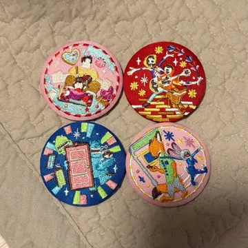 디즈니 자수 캔뱃지