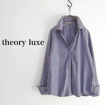 theory luxe 스트라이프 셔츠