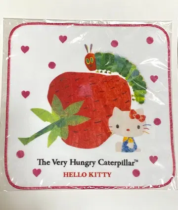 배고픈 애벌레 x 헬로키티 미니 타월