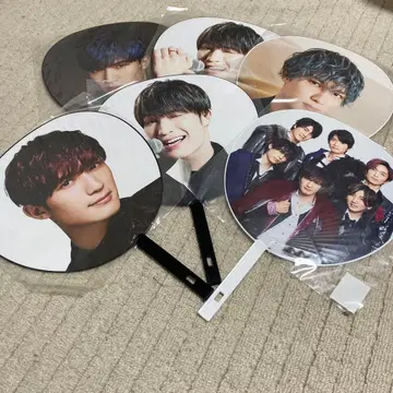 SixTONES 제시 부채 세트