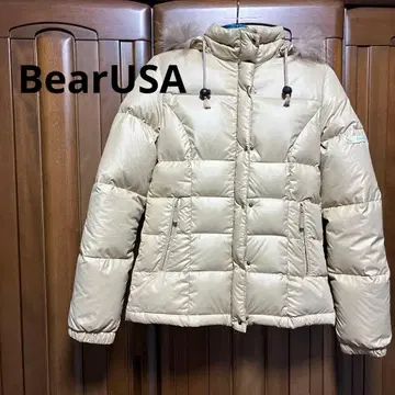 Bear USA 여성용 다운 자켓 베이지 M