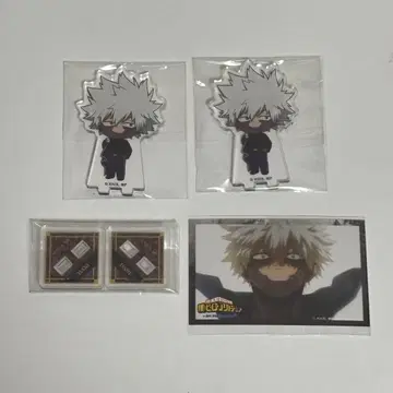 히로아카 다비 애니카페 미니 아크릴 스탠드 특전 3종 세트