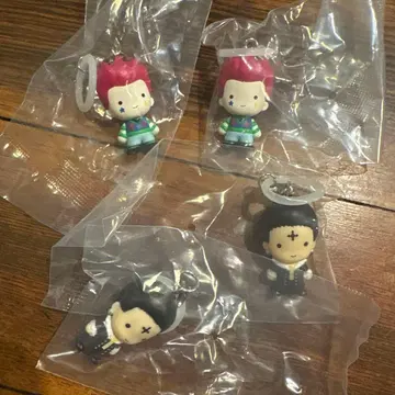 헌터헌터 메지루시 액세서리 클로로 히소카 4개 가챠