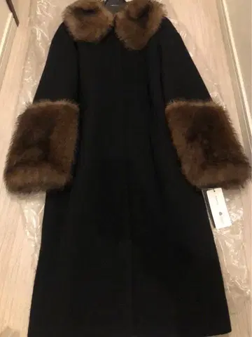 anuans 퍼 트리밍 코쿤 코트 [ 택 포함 새상품 ]