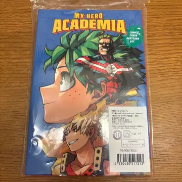 나의 히어로 아카데미아 원화전 히로아카 삼방배 케이스 입 엽서 세트