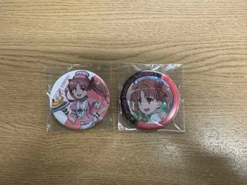 어떤 과학의 초전자포 핀 배지 2개 세트 시라이 쿠로코