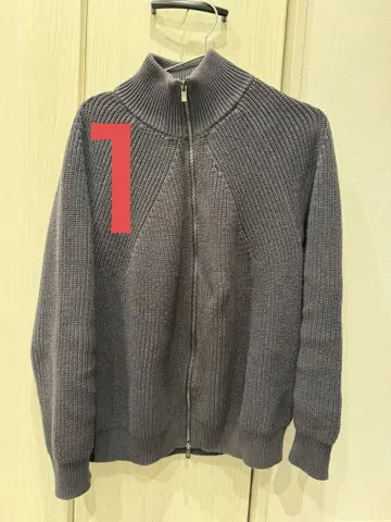 batoner 시그니처 드라이버즈 니트 네이비