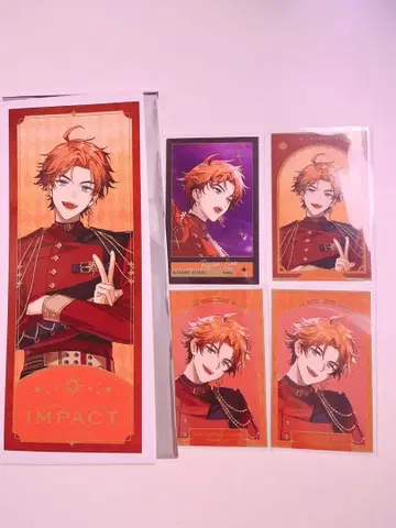 키타미 유세이 3SKM IMPACT 폴라로이드풍 카드 티켓풍 카드 특전