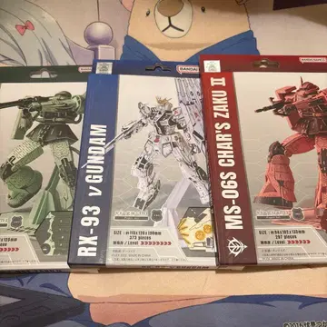 si-hi-mi 건담 & 자쿠 세트 종이 건담 프라모델
