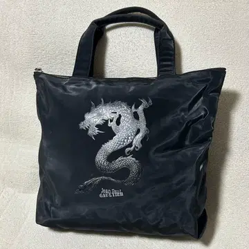 레어 [ 장 폴 고티에 ] 드래곤 토트백 블랙