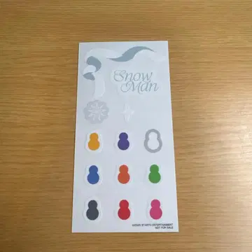 SnowMan 1st POPUP 혜택 스티커 입장 혜택