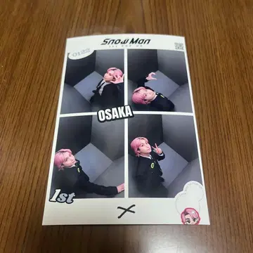 Snow Man 1st POP UP 프리쿠라 사쿠마 다이스케