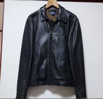 랄프 로렌 가죽 자켓