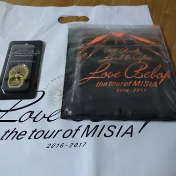 MISIA Love Bebop 스마트폰 반지 타월