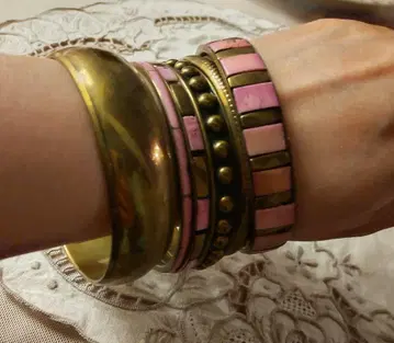 에스닉 뱅글 세트 6개