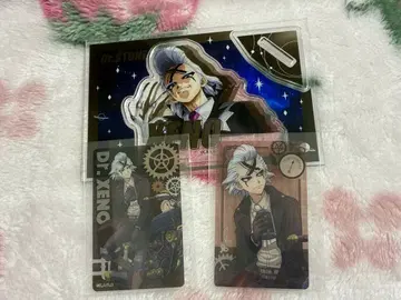 Dr.stone 제노 아크릴 스탠드 클리어 카드