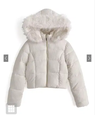 GRL 2Way 후드 부착 퍼 다운 자켓 ask143