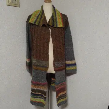 FUGA FUGA 컬러풀 가디건 사이즈 F