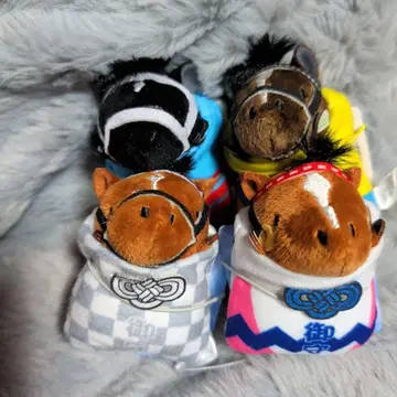 서러브레드 컬렉션 부적 마스코트 전 4종