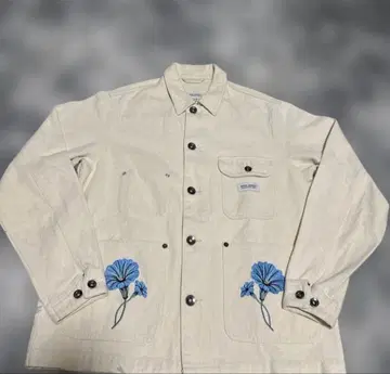 BANKS JOURNAL 아이보리 자수 자켓