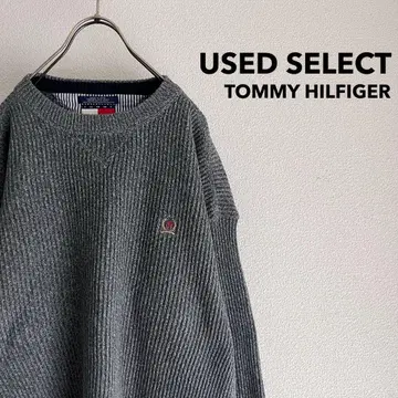 구제 의류 'TOMMY HILFIGER' Rib Knit / 그레이
