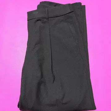 유니클로 브러쉬드 저지 와이드 팬츠 브라운