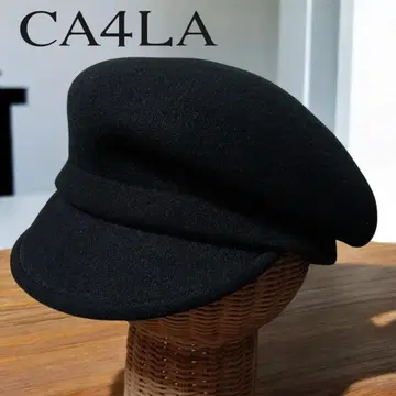 CA4LA 비대칭 울 헌팅 캡