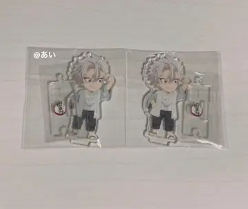 귀멸의 칼날 미니 캐릭터 이어지는 아크릴 스탠드 시나즈가와 사네미