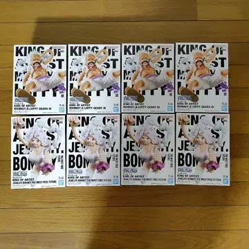 KING OF ARTIST 루피 & Bonnie 피규어 8개 세트