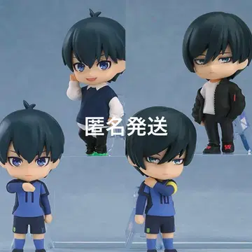 넨도로이드 서프라이즈 블루 록 이사기 요이치 이토시 린 4종 세트