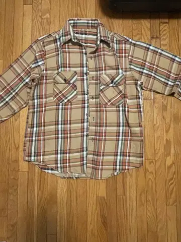 파이브 브라더스 모리 택 헤비 플란넬 셔츠 60's