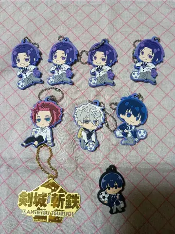 데포라바! 러버 참 나기 세이시로 피규어 블루 록