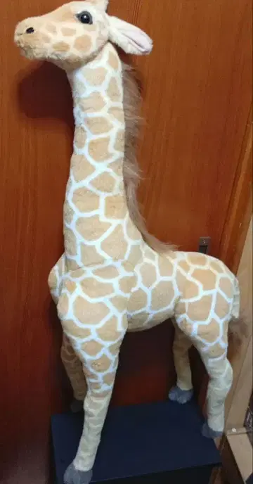 리얼한 기린 봉제 인형 높이 97cm