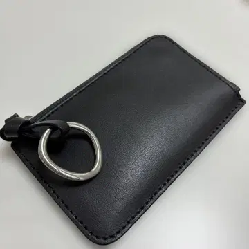 아돌포 도밍게스 천연 가죽 카드 케이스 포함 동전 지갑 그레이