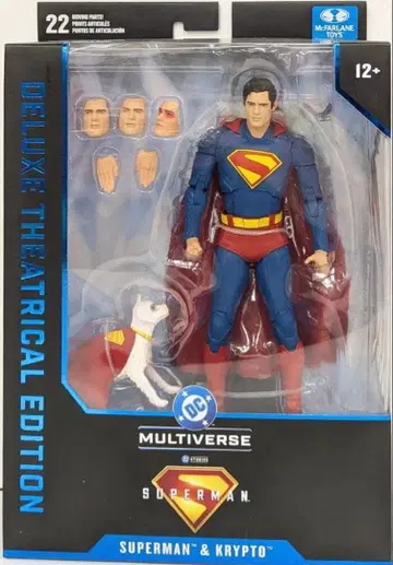 [ DC 멀티버스 ] 슈퍼맨 & 크립토 맥팔렌 토이즈