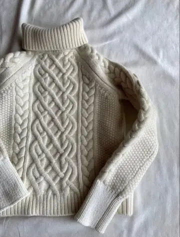 Topshop 케이블 니트 점퍼