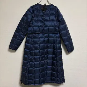 [미사용급 택 포함 상품] TAION 타이온 엑스트라 다운 네이비 롱